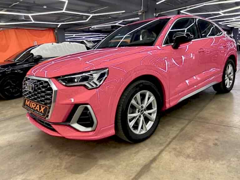 Эксклюзивная защита Audi Q3: Антигравийная пленка Tango Pink